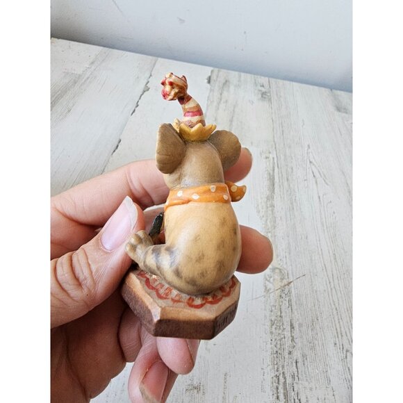 Anri party time Valentin koala birthday limited Italy bluebird figurine statute‎ - Picture 4 of 8